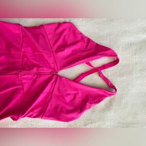 Savage x Fenty Womens Hotline Jumpsuit Hot Pink, 3X